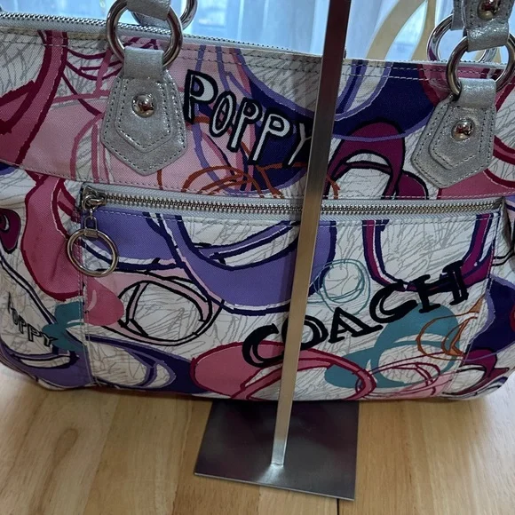 Coach 2012 POPPY EUC Colorful Women's Bag - Picture 3 of 11